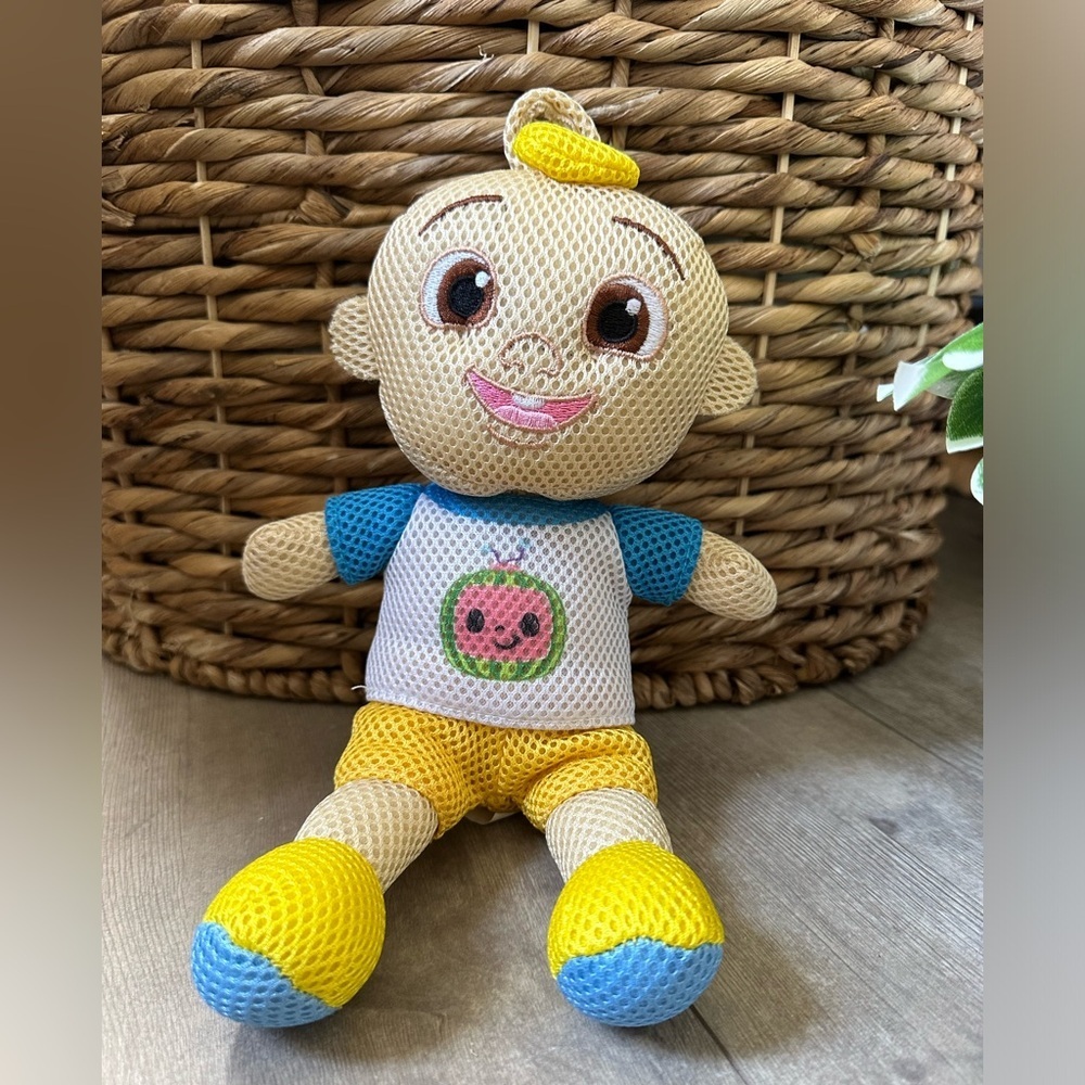 CoComelon JJ Bath Scrubby Children’s Wash Sponge Toy Large JJ Bath Buddy